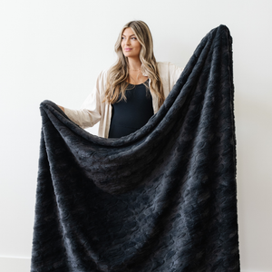 Faux Fur XL Throw Blankets by Saranoni