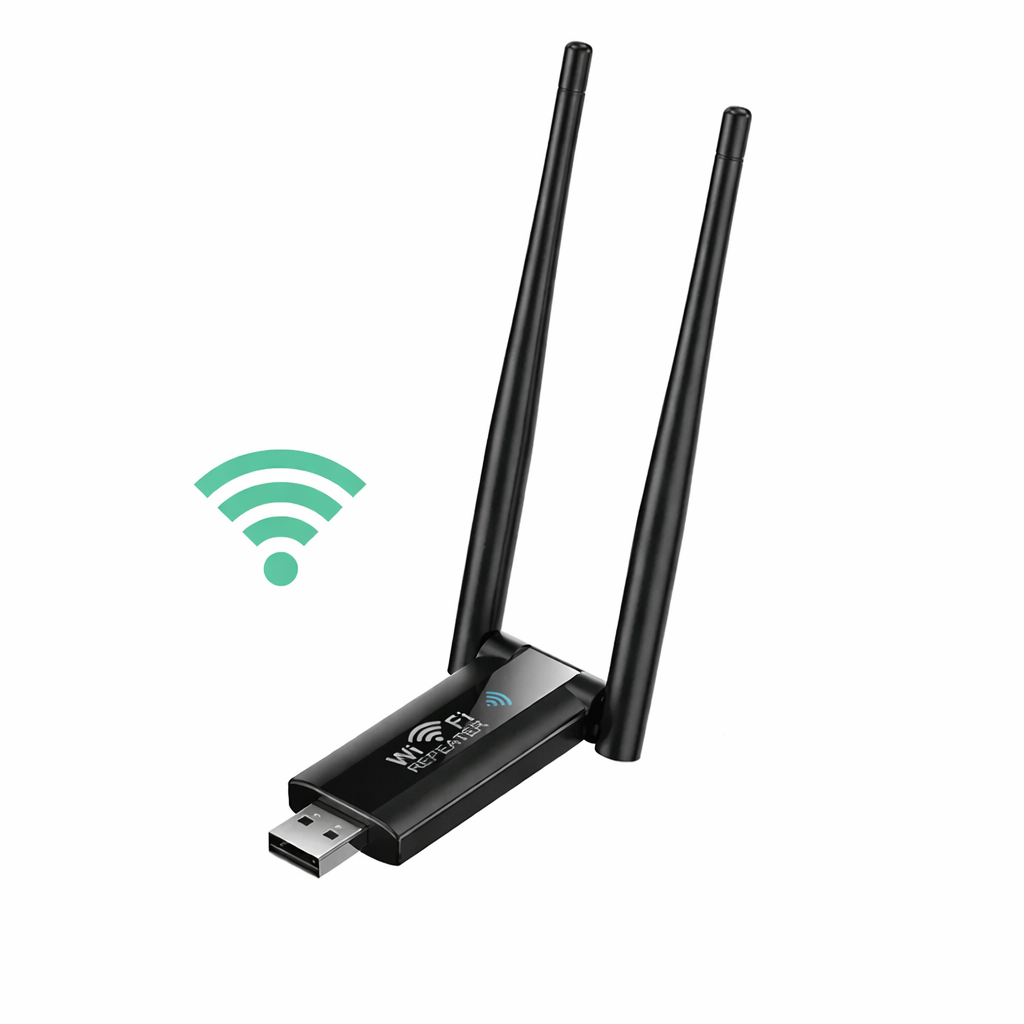 300Mbps WiFi Extender 2.4G USB Signal Booster Long Range Repeater