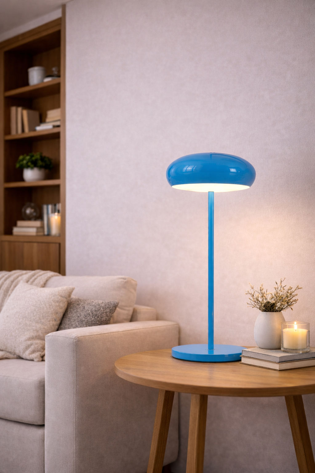 Rechargeable LED Desk Lamp Romantic Ambient Night Light Bedside Outdoor