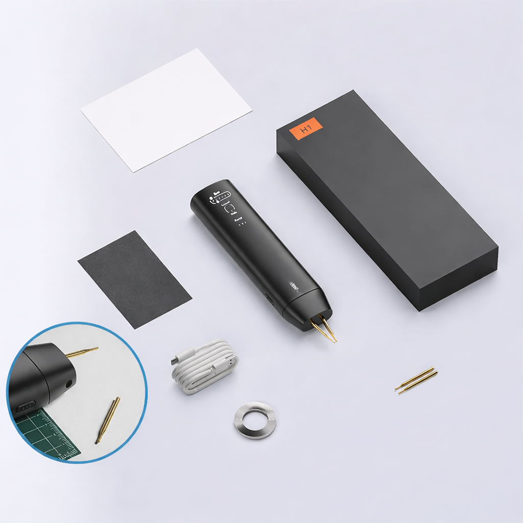 AWithZ Portable Handheld Spot Welder DIY 90 Gears Adjustable for 18650 Battery