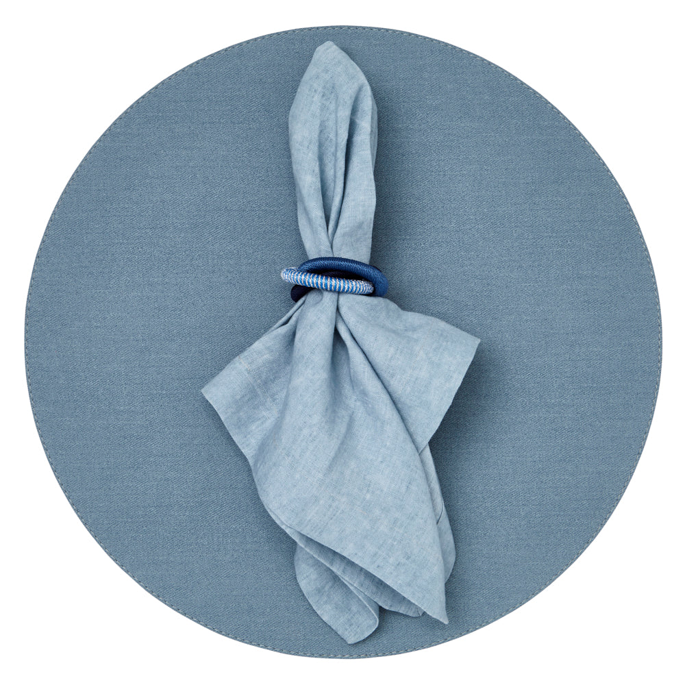 Chic Denim Placemats, Set of 4