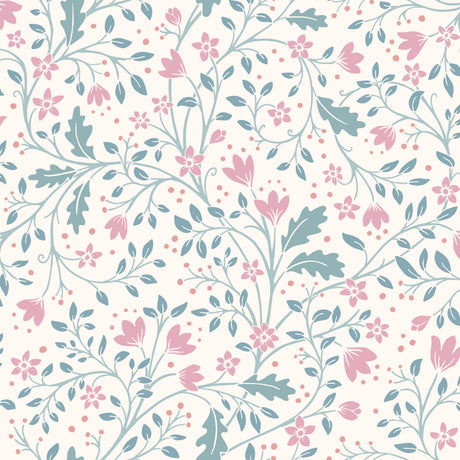 Clematis Wallpaper by Anna Black Creative