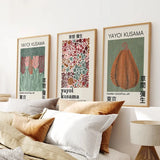 Contemporary Yayoi Kusama Retro Wall Art Decor