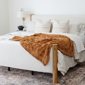 Faux Fur Throw Blankets by Saranoni