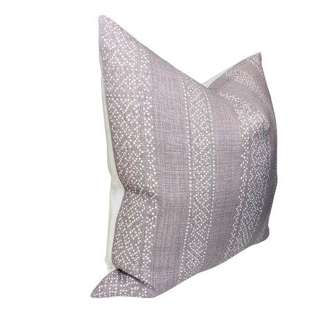 Miguel Pillow Cover in Lavender, McLaurin + Piercy Textiles