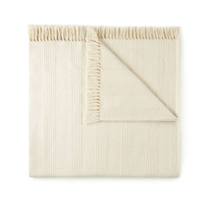 Organic Cotton Throw with Tassels