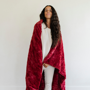 Faux Fur Throw Blankets by Saranoni