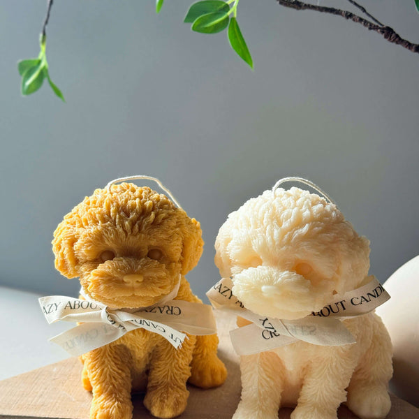 Large Puppy Candle - Perfect for Dog Lovers and Home Décor