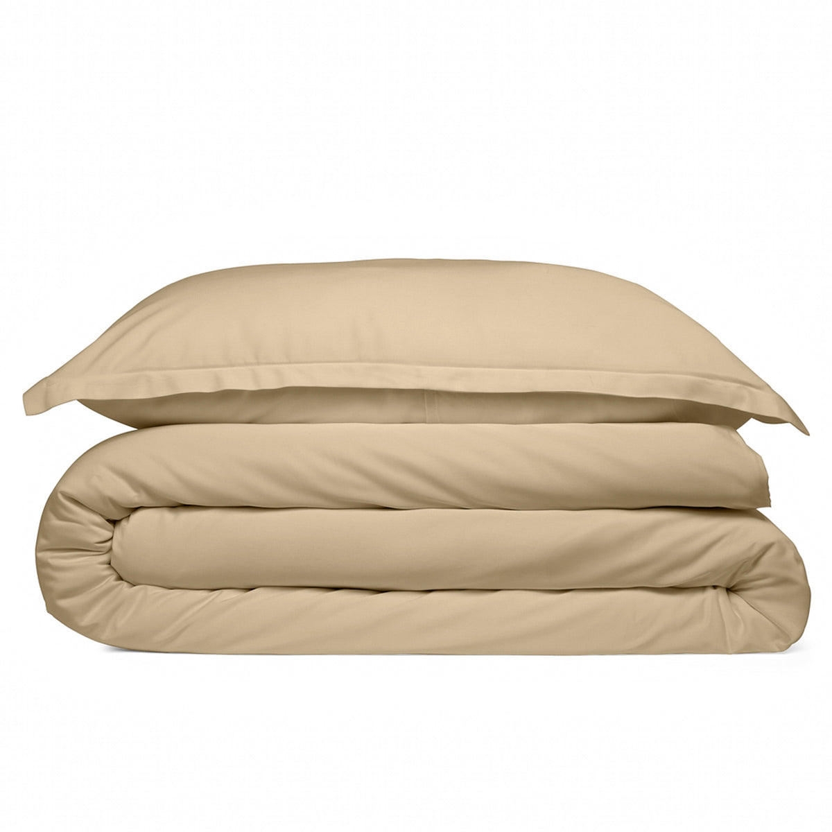 Cosy House Collection 100% Bamboo Duvet Cover Set in Tan - view 2