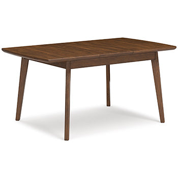 Lyncott Rectangular Dining Room Butterfly EXT Table