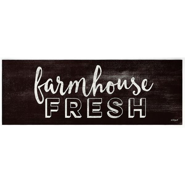 20"x55" Oversized Cushioned Anti-Fatigue Kitchen Runner Mat (Farmhouse Fresh)