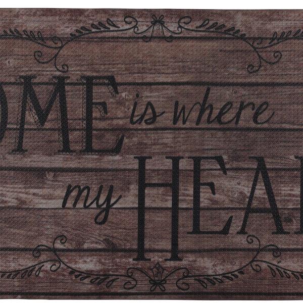20"x55" Oversized Cushioned Anti-Fatigue Kitchen Runner Mat (Home Heartwood)