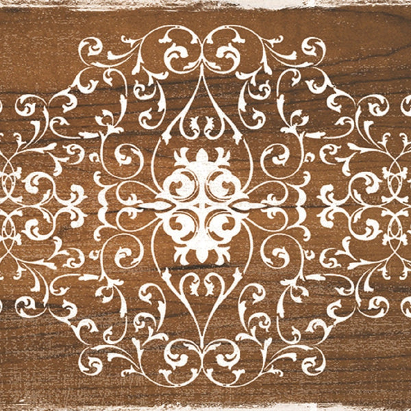 20"x55" Oversized Cushioned Anti-Fatigue Kitchen Runner Mat (Scroll)