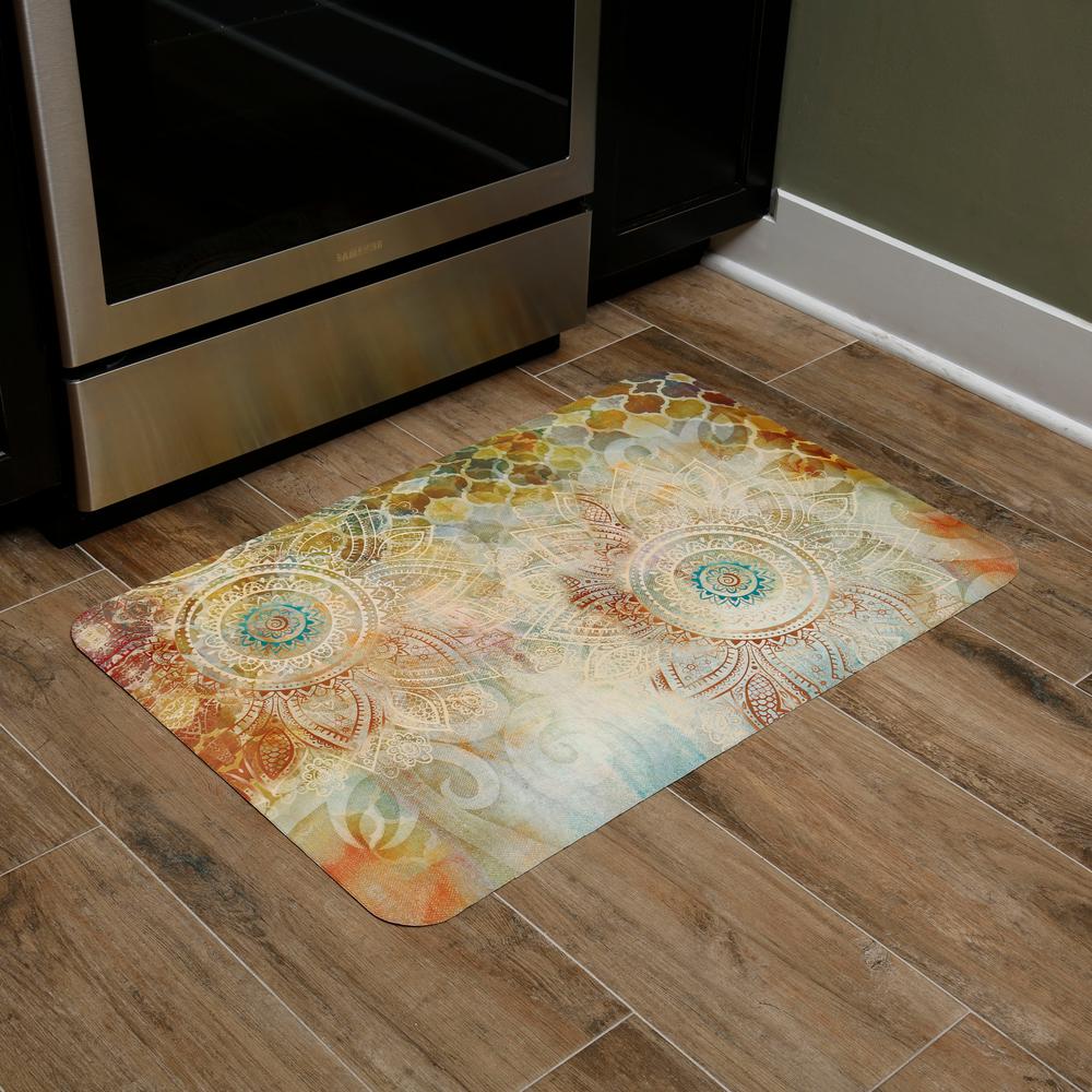 Printed Anti Fatigue Kitchen Mats in 3 Sizes