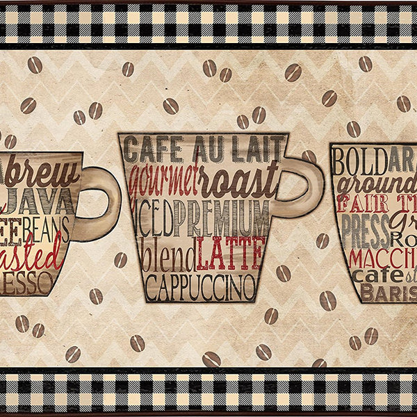 Coffee Words Antifatigue Kitchen Mats (COFFEE WORDS)