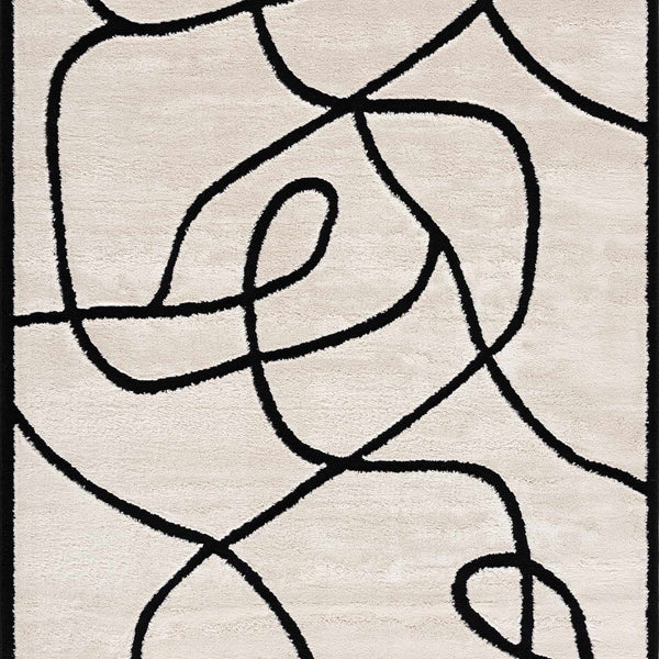 Azana Black & White Area Rug