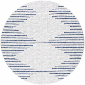 Stephan Blue & Cream Outdoor Rug