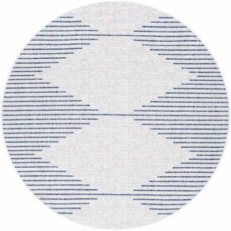 Stephan Blue & Cream Outdoor Rug