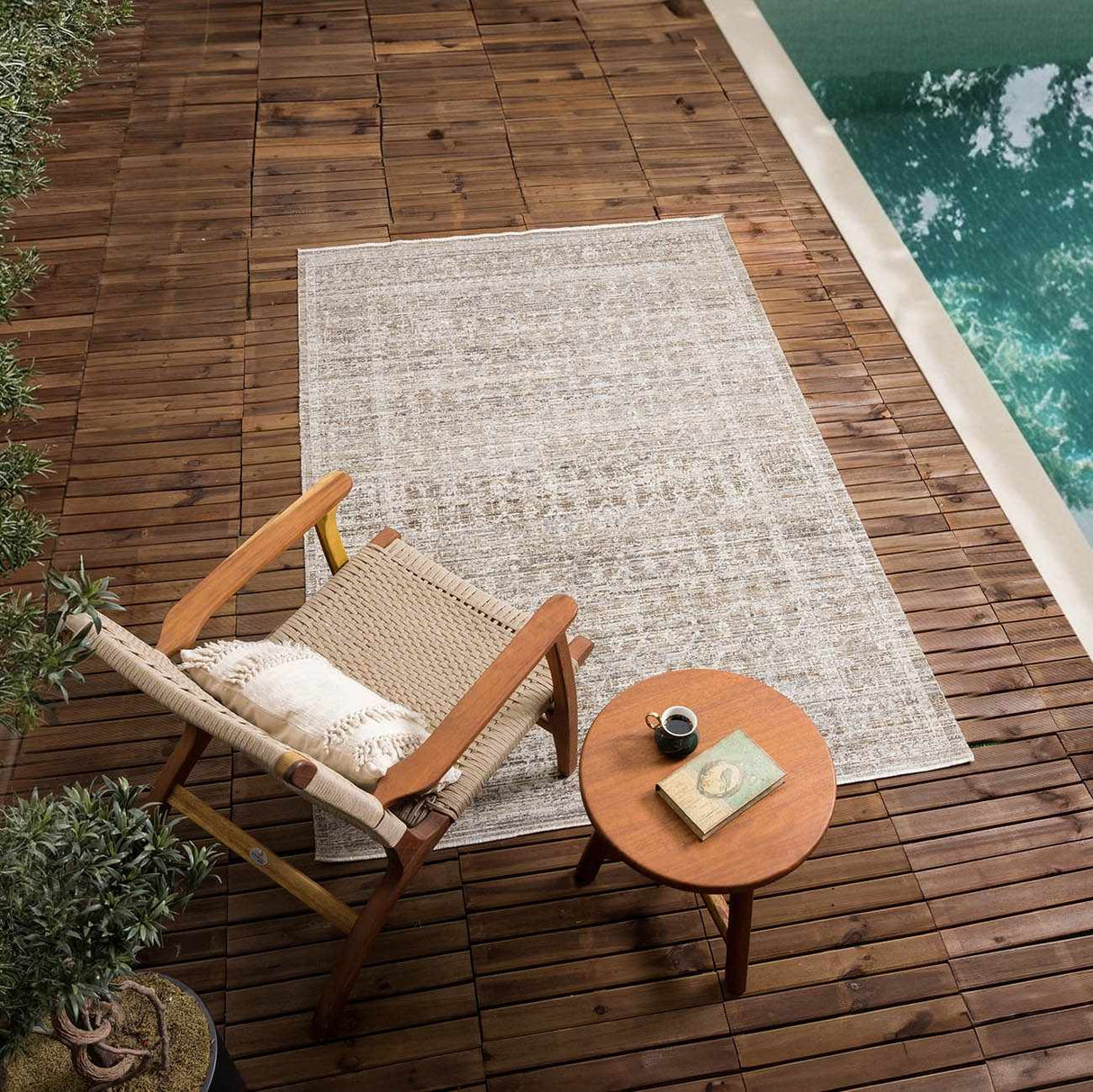 Uzuri Washable Area Rug - Clearance