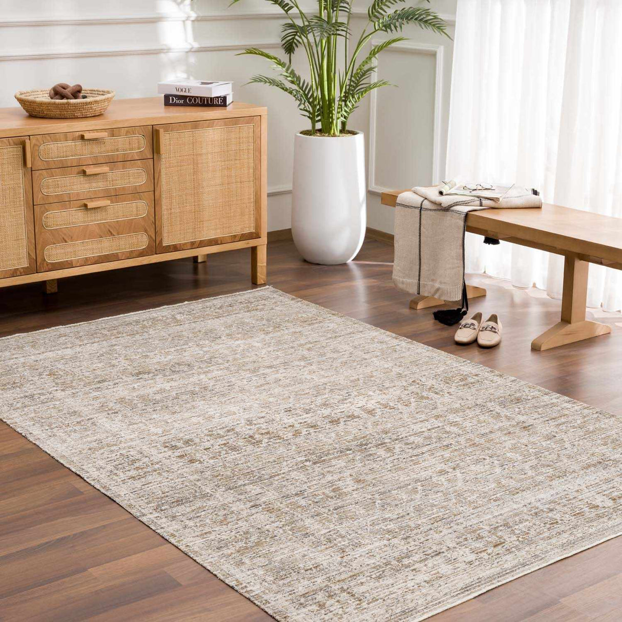Uzuri Washable Area Rug - Clearance