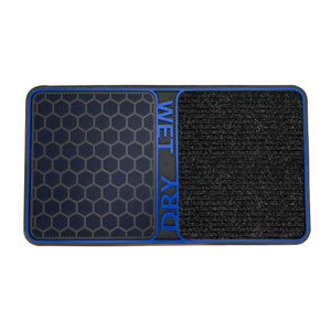 Wet & Dry Shoe Cleaning 18 in. x 32 in. Rectangular Door Mat