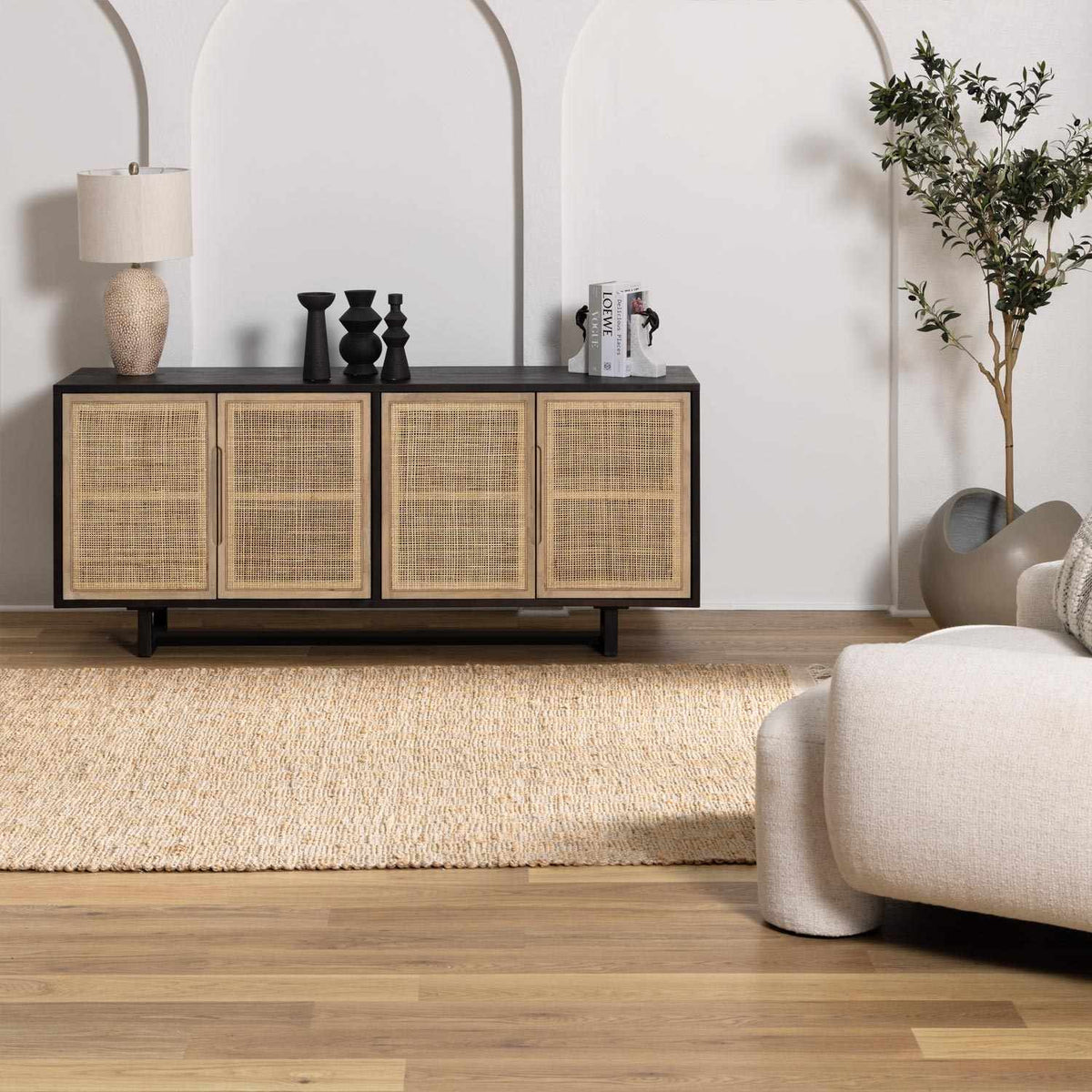 Boutique Rugs Lonut Checkered Jute Area Rug - view 5