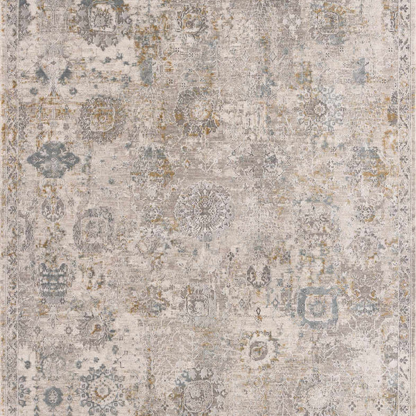 Alroy Textured Rug with Fringes
