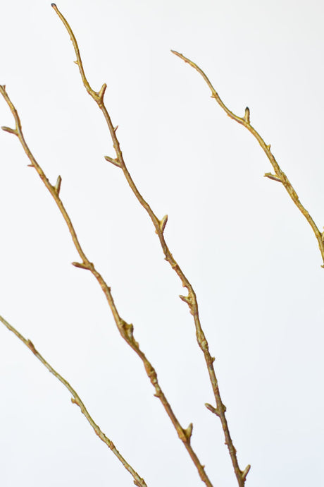 40" Faux Light Brown Twig Branch Stem
