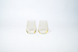 Lemon Drop - Colored Wine Glass