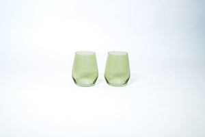 Matcha Green - Colored Wine Glass