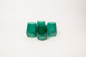 Emerald Green - Colored Wine Glass