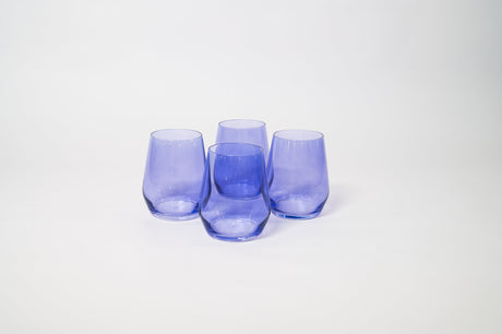 Veri Peri Purple - Stemless Colored Wine Glass