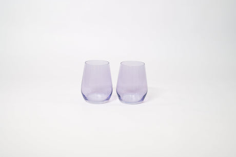 Lady Lavender - Colored Wine Glass