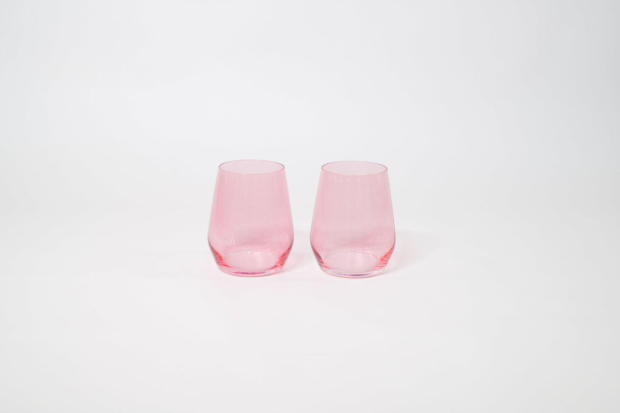 Bubblegum Pink - Colored Wine Glass