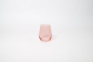 Tickle Me Pink - Colored Wine Glass