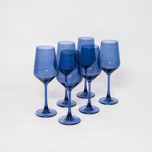 Indigo-go - Colored Wine Glass