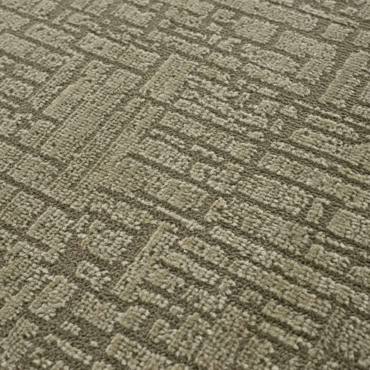 Leanna Green Washable Area Rug
