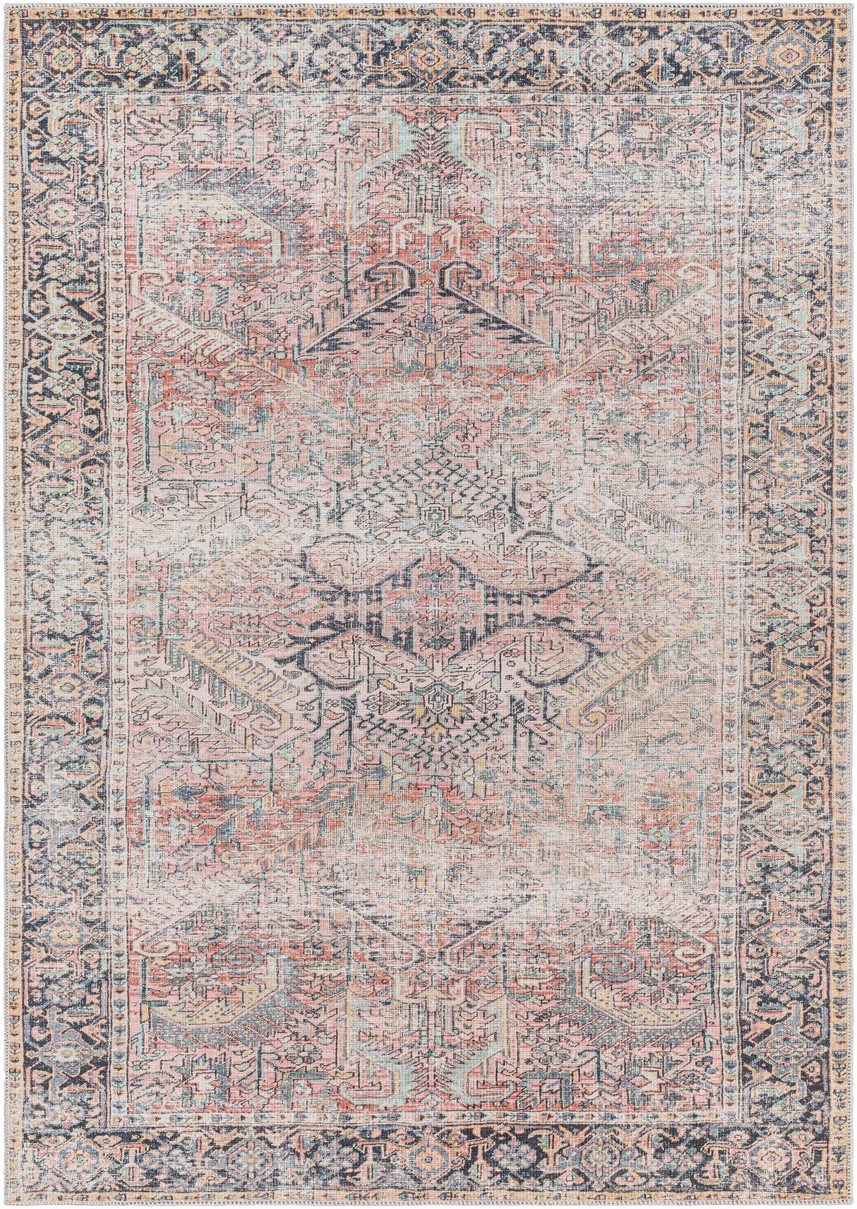 Dunsha Boutique Washable Area Rug - Clearance
