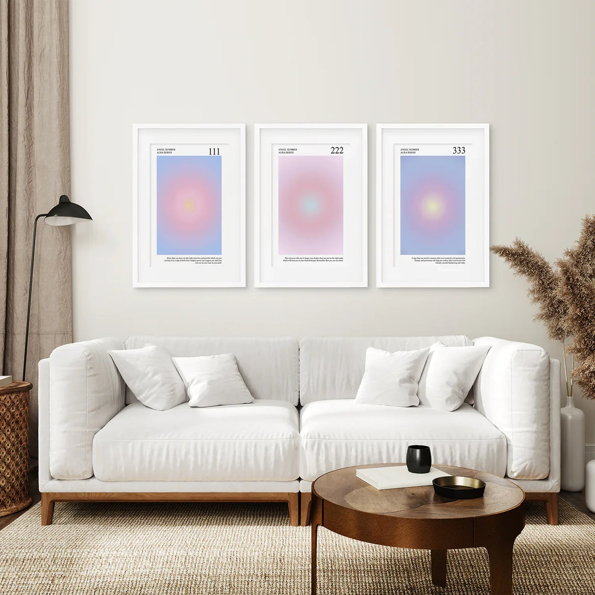 Positive Affirmation Aura Set Of 3 Prints