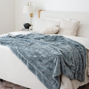 Faux Fur XL Throw Blankets by Saranoni