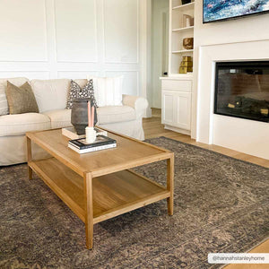Greenpoint Dusty Blue Washable Rug