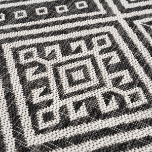 Frankville Black&White All Over Performance Rug