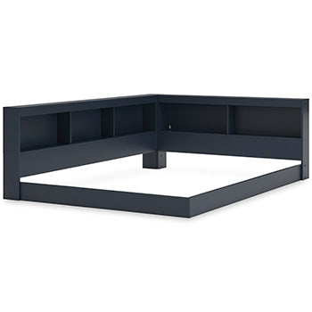 Simmenfort F Bookcase Storage with End Panel