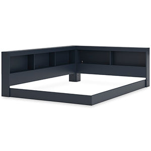 Simmenfort F Bookcase Storage with End Panel