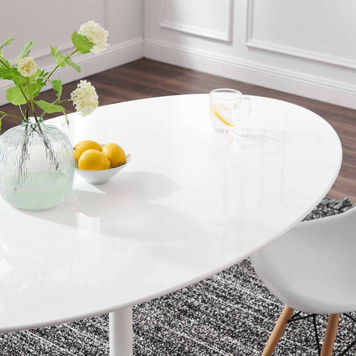 Lippa 60" Oval Wood Dining Table by Modway
