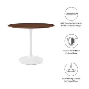 Lippa 36" Round Wood Dining Table by Modway