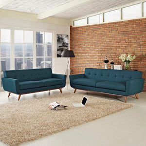 Engage Loveseat and Sofa Set of 2 by Modway