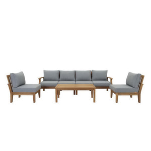 Marina 7 Piece Outdoor Patio Teak Set by Modway