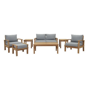 Marina 7 Piece Outdoor Patio Teak Set by Modway