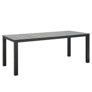 Maine 80" Outdoor Patio Dining Table by Modway
